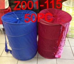 Wholesale Laundry Hampers - Big Folding Hampers - 5 Pieces